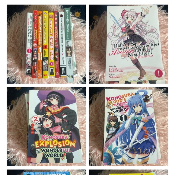 Set of 8 Manga Books - Picture 2 of 3